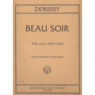 Debussy, C.: Beau Soir (Piatigorsky) 