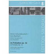 Schostakowitsch, D.: 24 Präludien Op. 34 