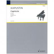 Kapustin, N.: Capriccio Op. 71 (1992) 