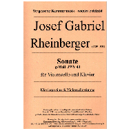 Rheinberger, J.: Sonate g-Moll 