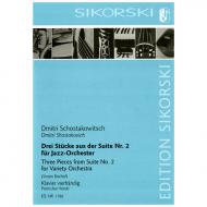 Schostakowitsch, D.: Drei Stücke aus der Suite Nr. 2 für Jazz-Orchester 