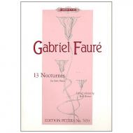 Fauré, G.: 13 Nocturnes 