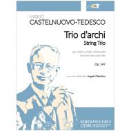 Castelnuovo-Tedesco, M.: Streichtrio Op. 147 