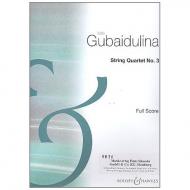 Gubaidulina, S.: Streichquartett Nr. 3 