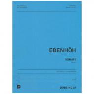 Ebenhöh, H.: Kontrabasssonate Op. 55/1 