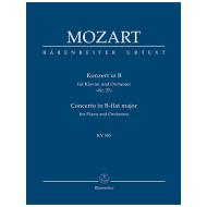 Mozart, W. A.: Konzert für Klavier und Orchester Nr. 27 B-Dur KV 595 