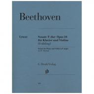 Beethoven, L. v.: Violinsonate Op. 24 F-Dur »Frühlingssonate« 