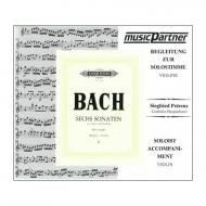 Bach, J. S.: 6 Violinsonaten Band 2 (Nr. 4-6) BWV 1017-1019 Compact-Disc CD 