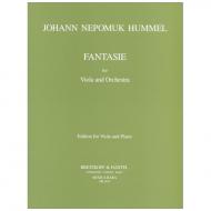 Hummel, J.N.: Fantasie g-moll für Viola und Orchester 