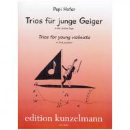 Hofer, P.: Trios für junge Geiger 