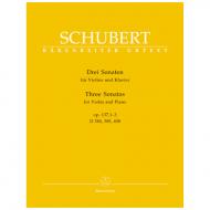 Schubert, F.: 3 Sonaten Op. 137 1-3 