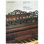 Sibelius, J.: Zehn Stücke Op. 24 