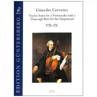 Cervetto, G.: 12 Solos Op. 2 – Violoncellosonaten 7-9 