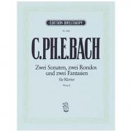Bach, C. Ph. E.: Klaviersonaten und Freie Fantasien Wq 61 