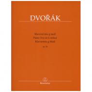 Dvořák, A.: Klaviertrio Op. 26 g-Moll 
