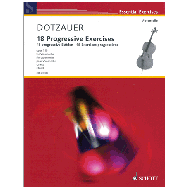 Dotzauer, J.: 18 progressive Etüden Op. 120 