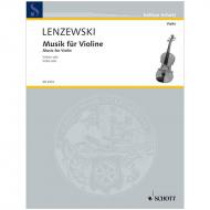 Lenzewski, G.: Musik für Violine solo (1951) 