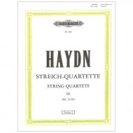 Haydn, J.: Streichquartette Band 3: op. 9/1, 9/3-6, 17/1-4, 17/6, 42, 50/1-5, 55/1-3, 64/1 