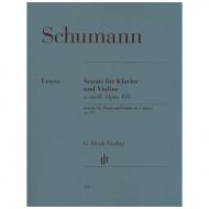 Schumann, R.: Violinsonate Op. 105 a-Moll 