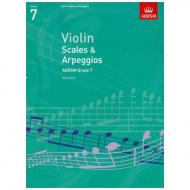 ABRSM: Violin Scales And Arpeggios – Grade 7 (From 2012) 