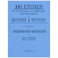 Küchler, F.: 100 Etüden Op. 6 Band 2 