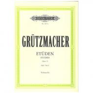 Grützmacher, F.W.: 12 Etüden für Anfänger mit Vc II ad lib. Op. 72 Bd. 1 