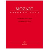 Mozart, W. A.: Variationen 