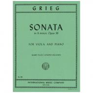Grieg, E.: Violasonate Op. 36 a-Moll 