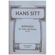 Sitt, H.: Romance Op. 72 