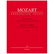 Mozart, W. A.: Quartett KV 478 g-Moll 