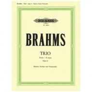 Brahms, J.: Klaviertrio Nr. 1 Op. 8 H-Dur (2. Fassung) 