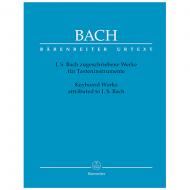 Bach, J. S.: Zugeschriebene Werke 