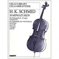 Schmid, H. K.: 10 Miniaturen Op. 102 