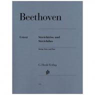 Beethoven, L.v.: Streichtrios Op. 3, 8 und 9 und Streichduo WoO 32 