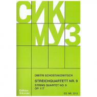 Schostakowitsch, D.: Streichquartett Nr. 9, op. 117 