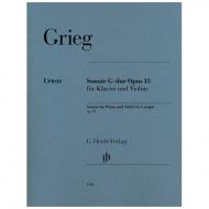 Grieg, E.: Violinsonate Op. 13 G-Dur 
