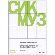 Weinberg, M.: Streichquartett Nr. 14 Op. 122 