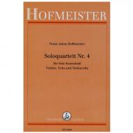 Hoffmeister, F. A.: Solo-Quartette Nr. 4 