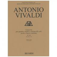 Vivaldi, A.: Concerto X Op. 3/10 RV 580 PV 148 h-Moll – Partitur 