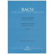 Bach, J. S.: Cembalokonzert BWV 1058 g-Moll 