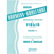 Whistler, H. S.: Beginning Method for Violin Vol. 2 
