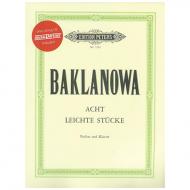 Baklanowa, N.: 8 leichte Stücke (+CD) 