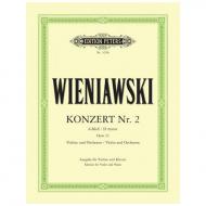 Wieniawski, H.: Violinkonzert Nr. 2 Op. 22 d-Moll 
