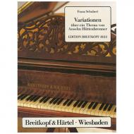 Schubert, F.: Dreizehn Variationen über ein Thema von Hüttenbrenner D 576 