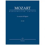 Mozart, W. A.: Le nozze di Figaro KV 492 – Opera buffa in vier Akten 