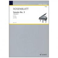 Rosenblatt: Sonata Nr. 3 »Romantic« 