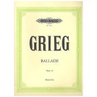 Grieg, E.: Ballade g-Moll Op. 24 