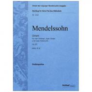 Mendelssohn Bartholdy, F.: Streichoktett MWV R 20 Op. 20 Es-Dur 