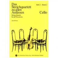 Das Streichquartett zu allen Anlässen Band 2 – Violoncello 