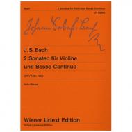 Bach, J. S.: Violinsonaten BWV 1021 & 1023 